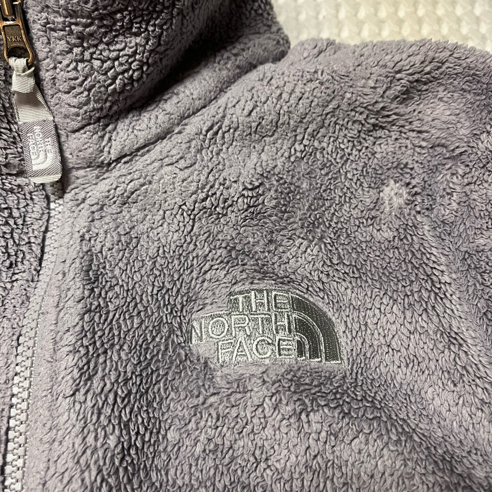 NorthFace grey fleece warm and cozy jacket/liner.